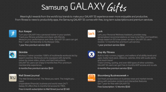 Samsung Galaxy Gift