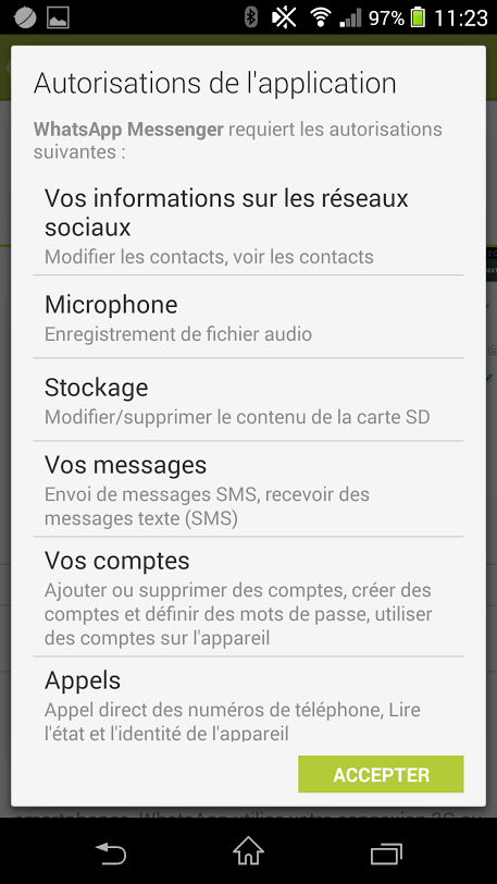 Whatsapp-permission-android