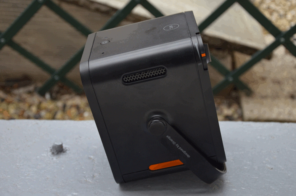 Bloc-Orange-rétro-projecteur