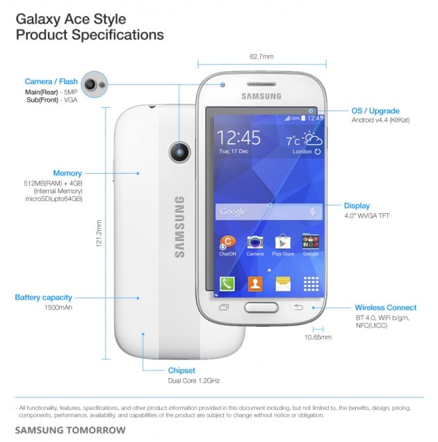 Galaxy-Ace-Style-specs-caractéristique-Samsung