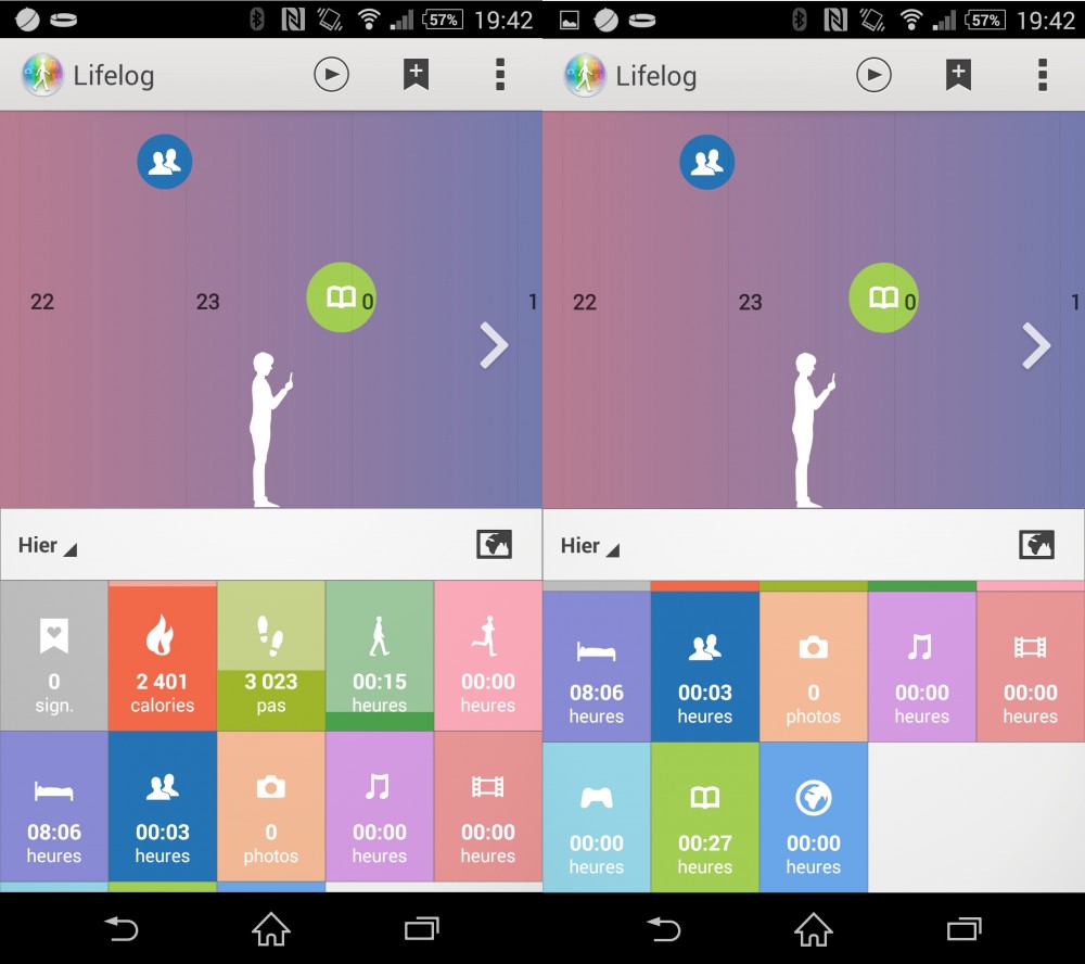 Sony-Smartband-application-lifelog
