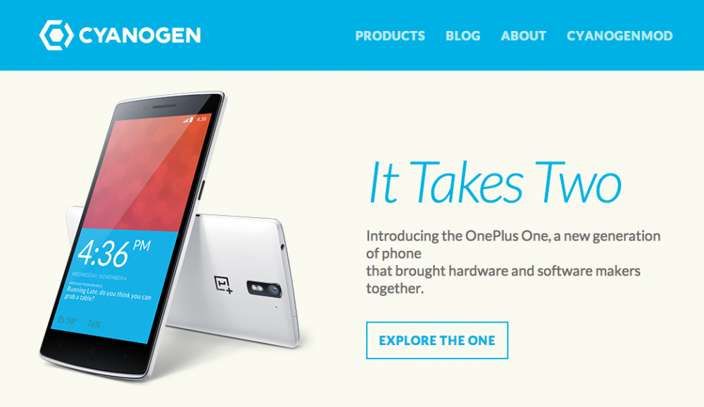 android cyngn.com oneplus one site officiel official website image 01