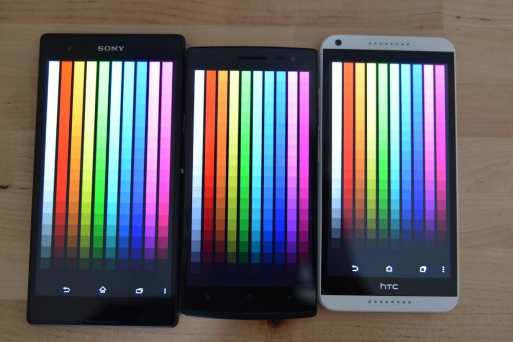 Oppo Find 7a couleurs