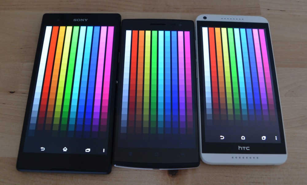 Oppo Find 7a couleurs biais