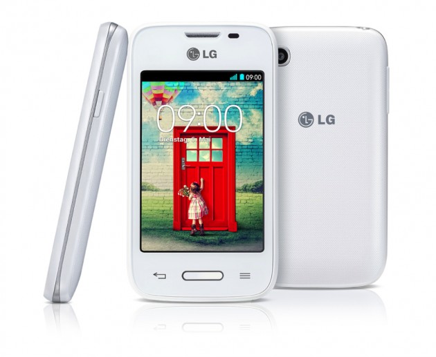 android lg l35 image white blanc 01