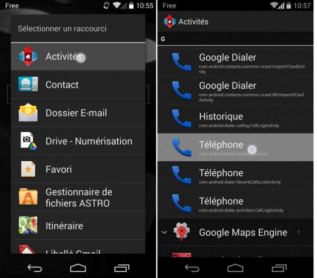 android google dialer 1.1 comment trouver how to find téléphone google nova launcher image 01