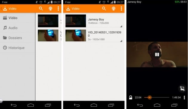 android vlc for android beta v0.9.0.6 image 01