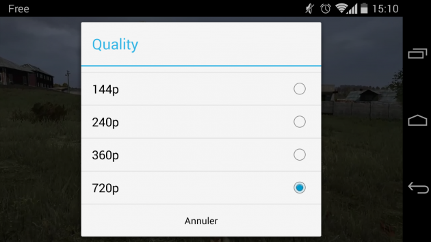 android youtube 5.7.36 gestion qualité vidéo image 01