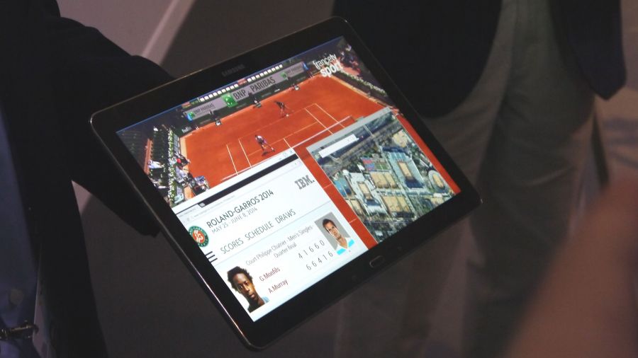 La première tablette 4K de Samsung apparaît à Paris