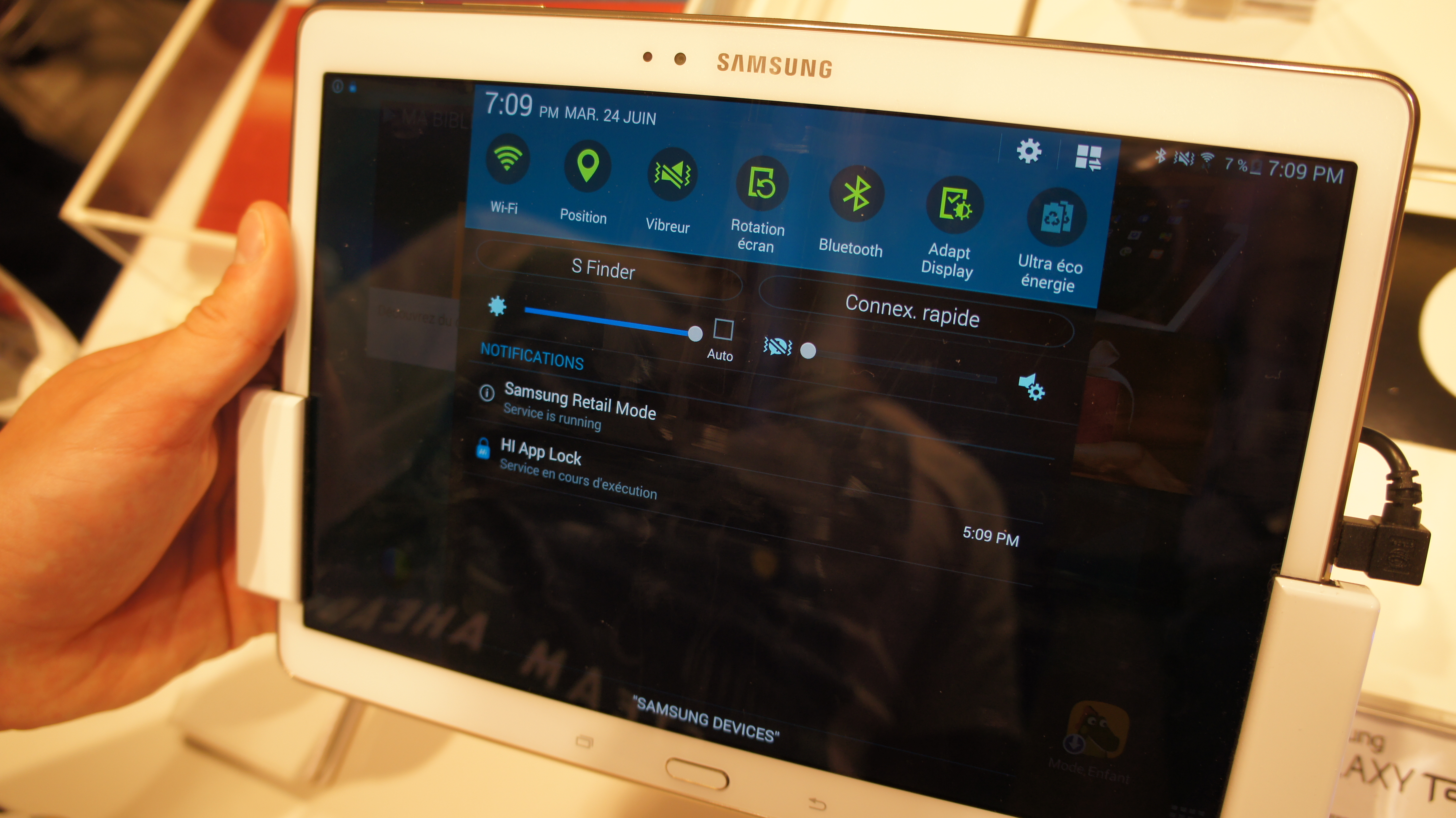 Prise en main des Samsung Galaxy Tab S : puissance, finesse, et