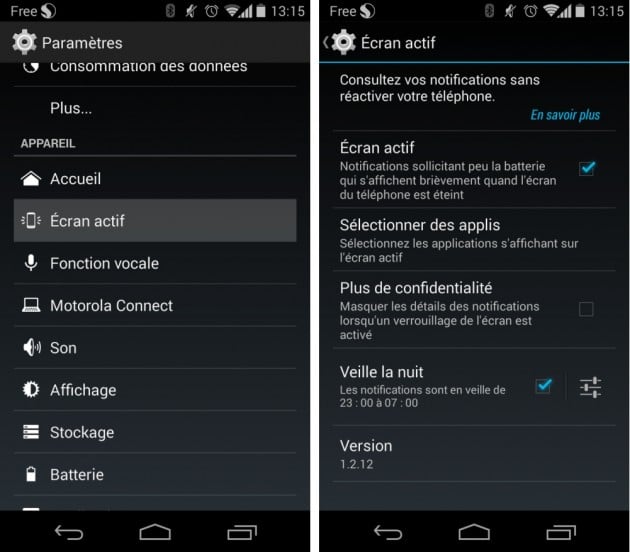 android active display notifications écran actif motorola moto g 3g 4g image 01