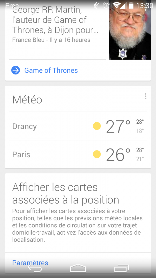 android recherche google now météo image 00