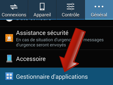 Comment désinstaller une application depuis le Gestionnaire d&rsquo;applications sur Android ?