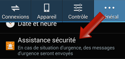 Comment activer l&rsquo;assistance sécurité sur Samsung Galaxy ?