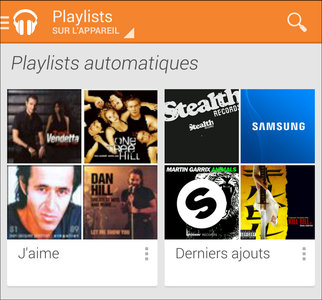 Comment créer une playlist sur Google Play Musique (Android) ?