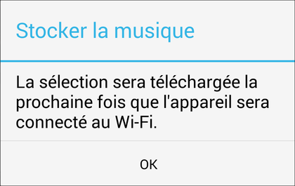 Comment écouter les musiques (MP3) hors ligne sur Google Play Musique (Android) ?