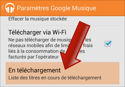 Comment écouter les musiques (MP3) hors ligne sur Google Play Musique (Android) ?