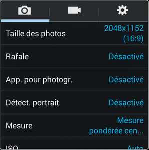 Reduire la taille des icones android