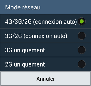 Comment limiter la connexion de données mobiles (2G, 3G et 4G) sur Android ?