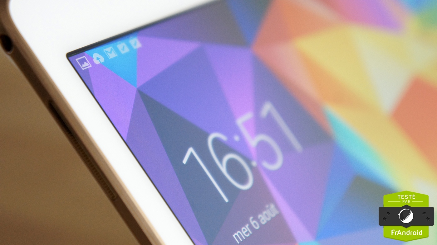 Samsung Galaxy Tab S 10.5 SM-T800 16 Go Blanche - Tablette