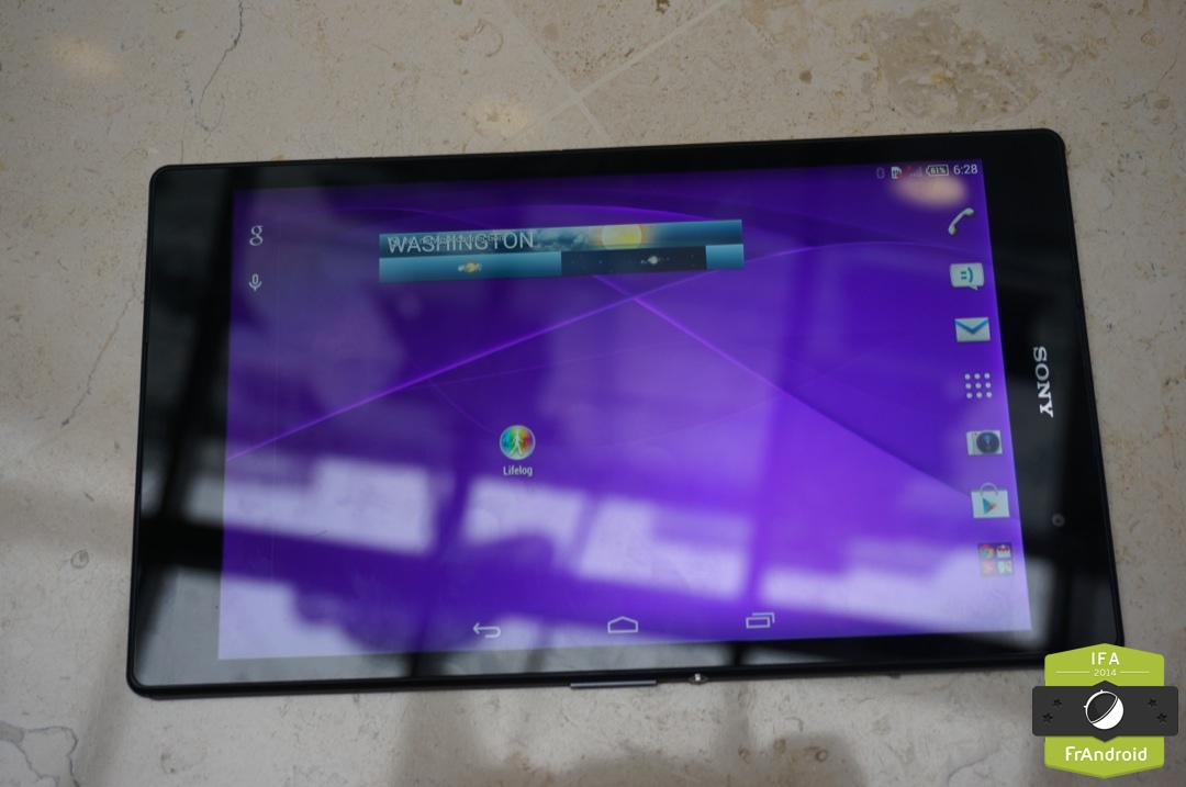 Test de la Sony Xperia Tablet S - FrAndroid
