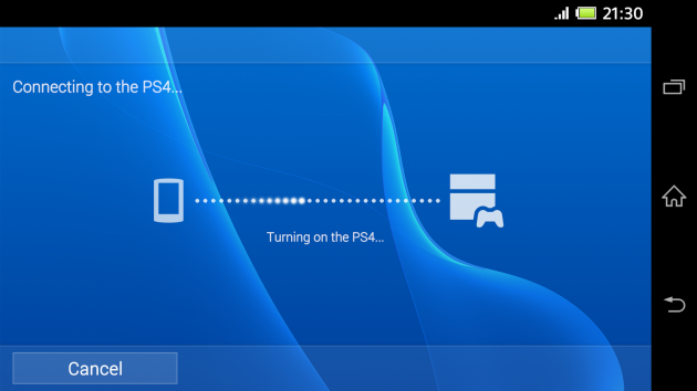 PS4 Remote Play Lecture à distance android