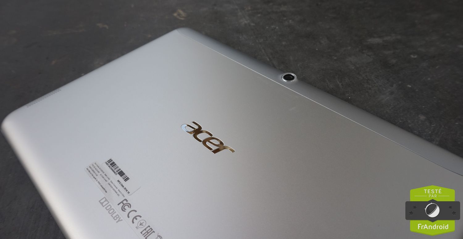 Test Acer Iconia Tab 10 : notre avis complet - Tablettes ...