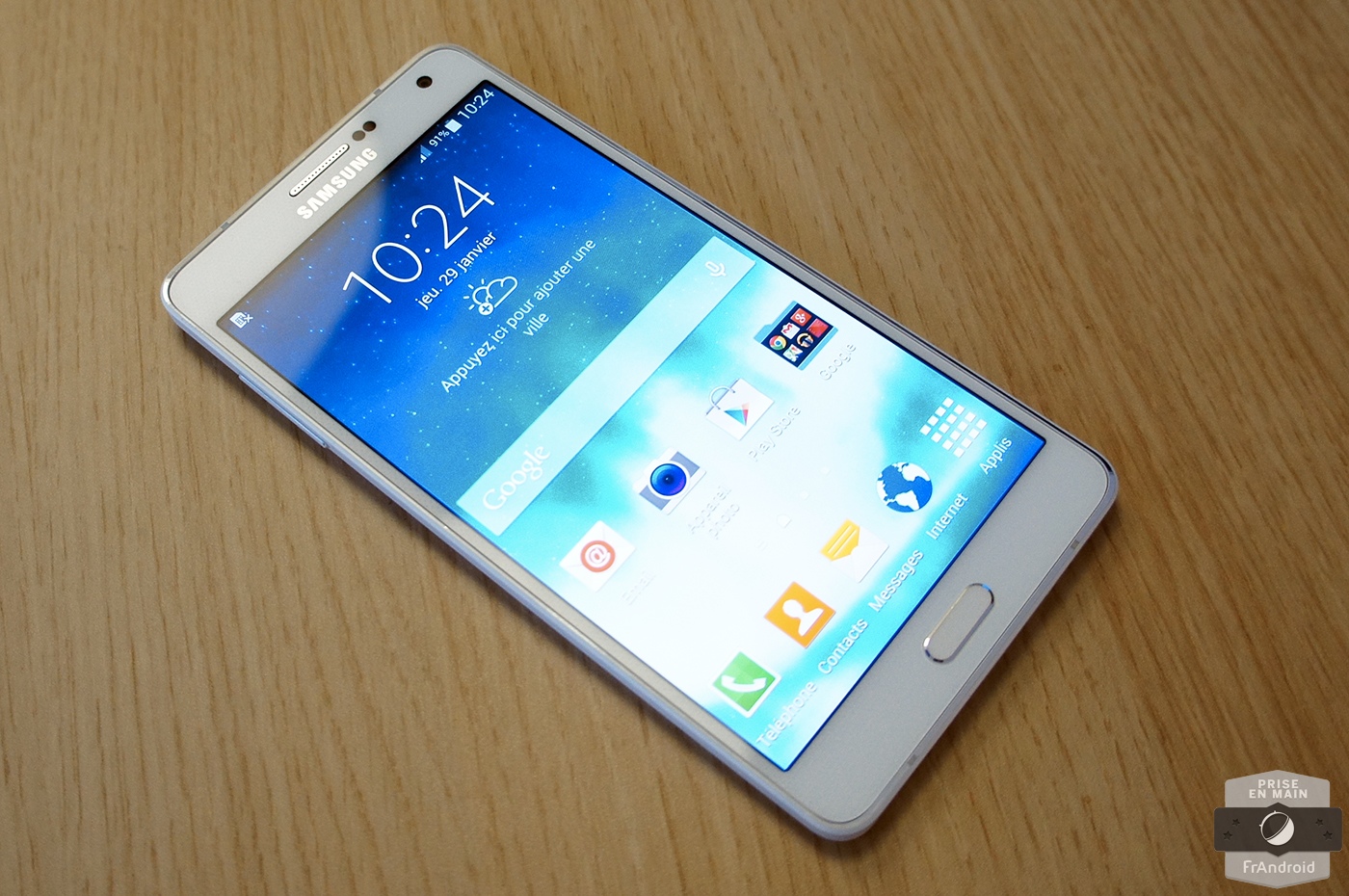Prise en main du Samsung Galaxy A7 - FrAndroid