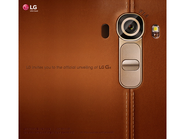 LG G4 cuir