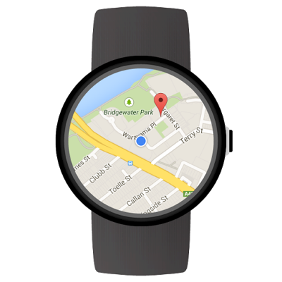 Maps sur Android Wear