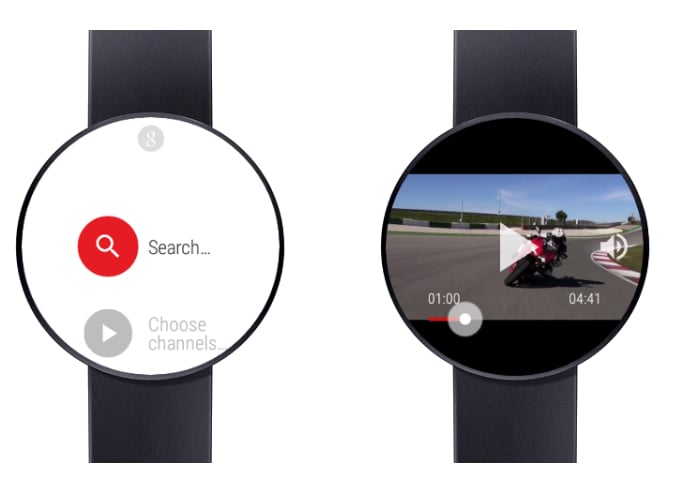 Android Wear Youtube