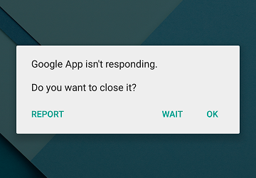 Android crash