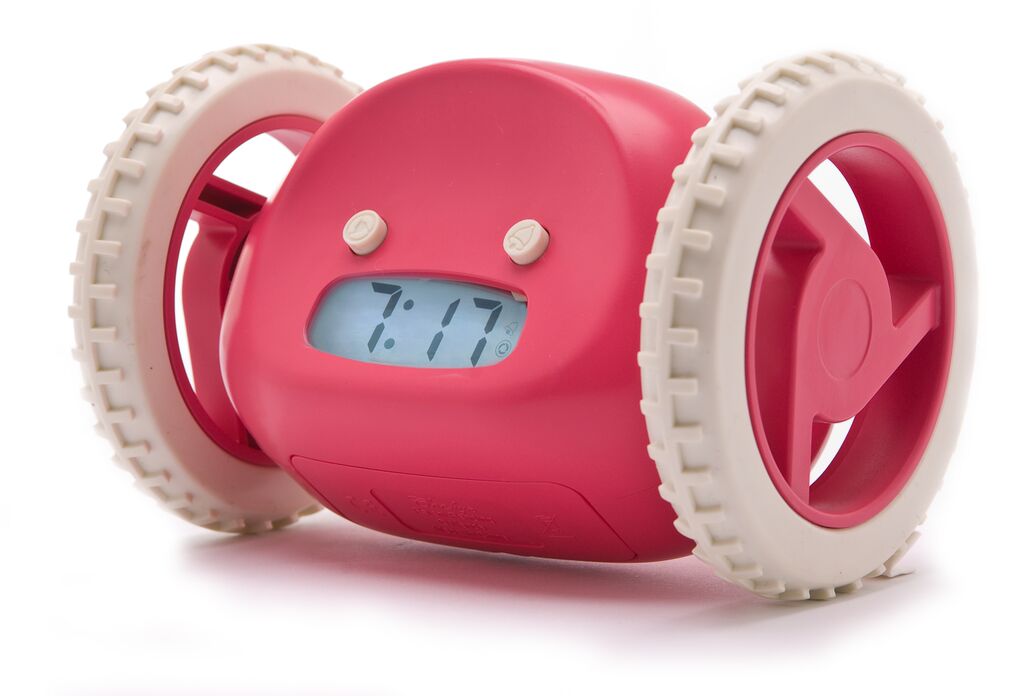 Будильник от тюриной. Будильник Alarm Clocky. Убегающий будильник. Необычные будильники. Игрушки для подростков девочек.