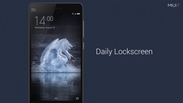 Daily lockscreen