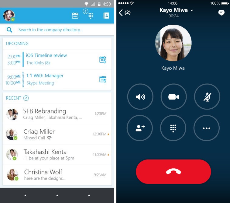 skype for business preview
