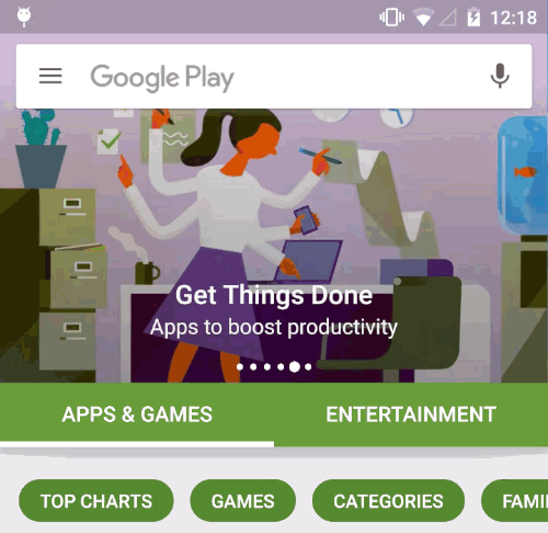 google-play-slide