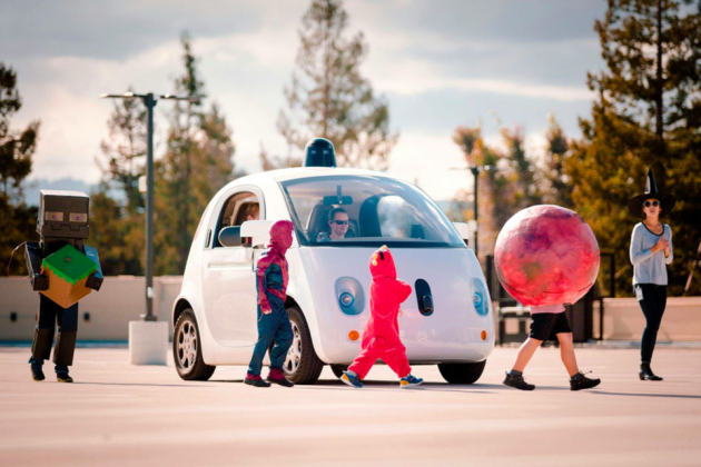 Google Car halloween