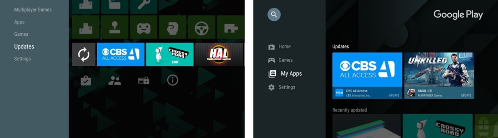 play store android tv 2