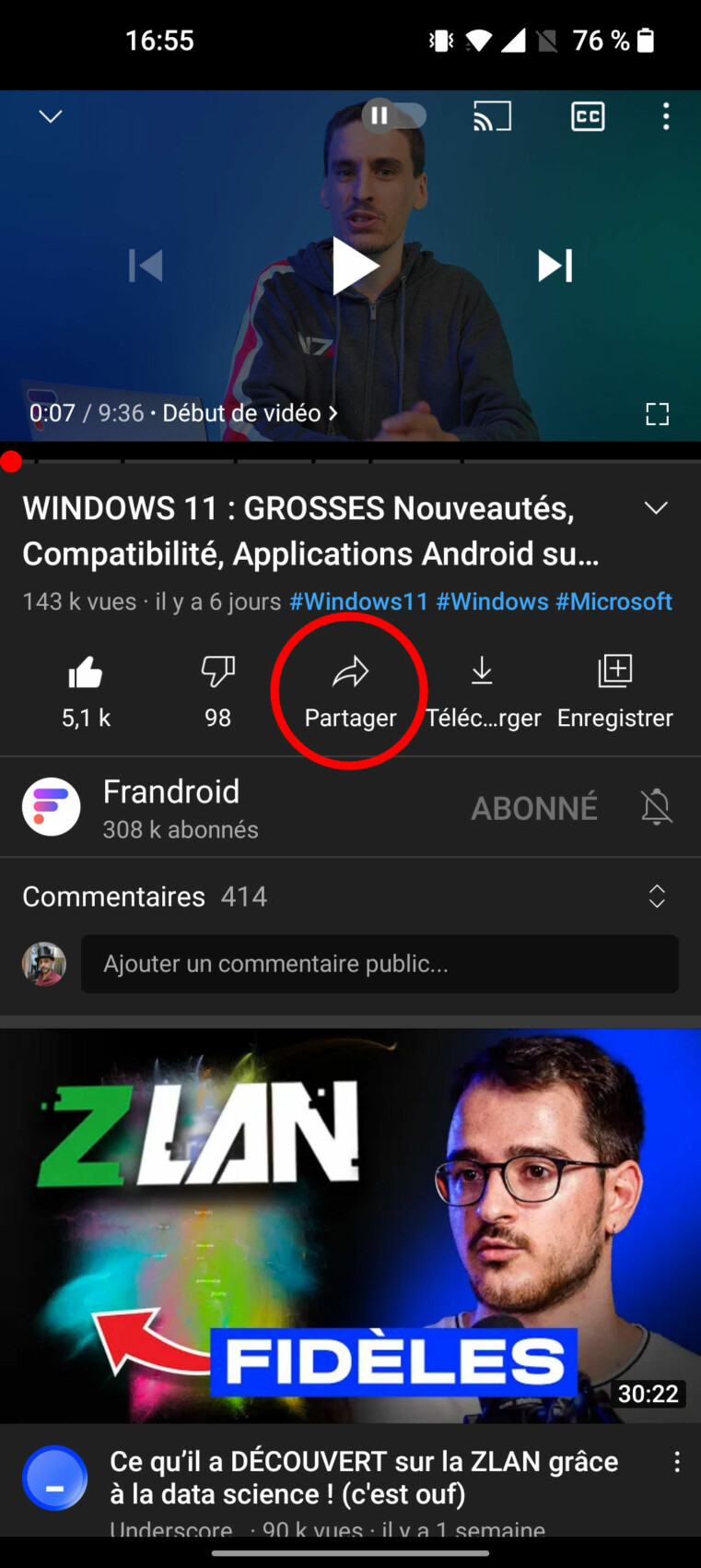 Comment télécharger une vidéo YouTube pour la regarder hors ligne