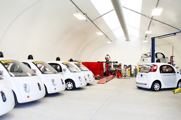 Google Car garage