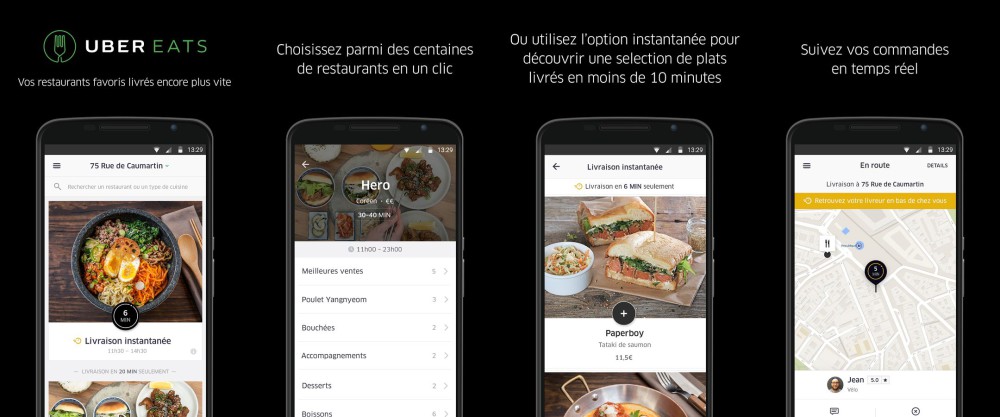 uber eats appli android