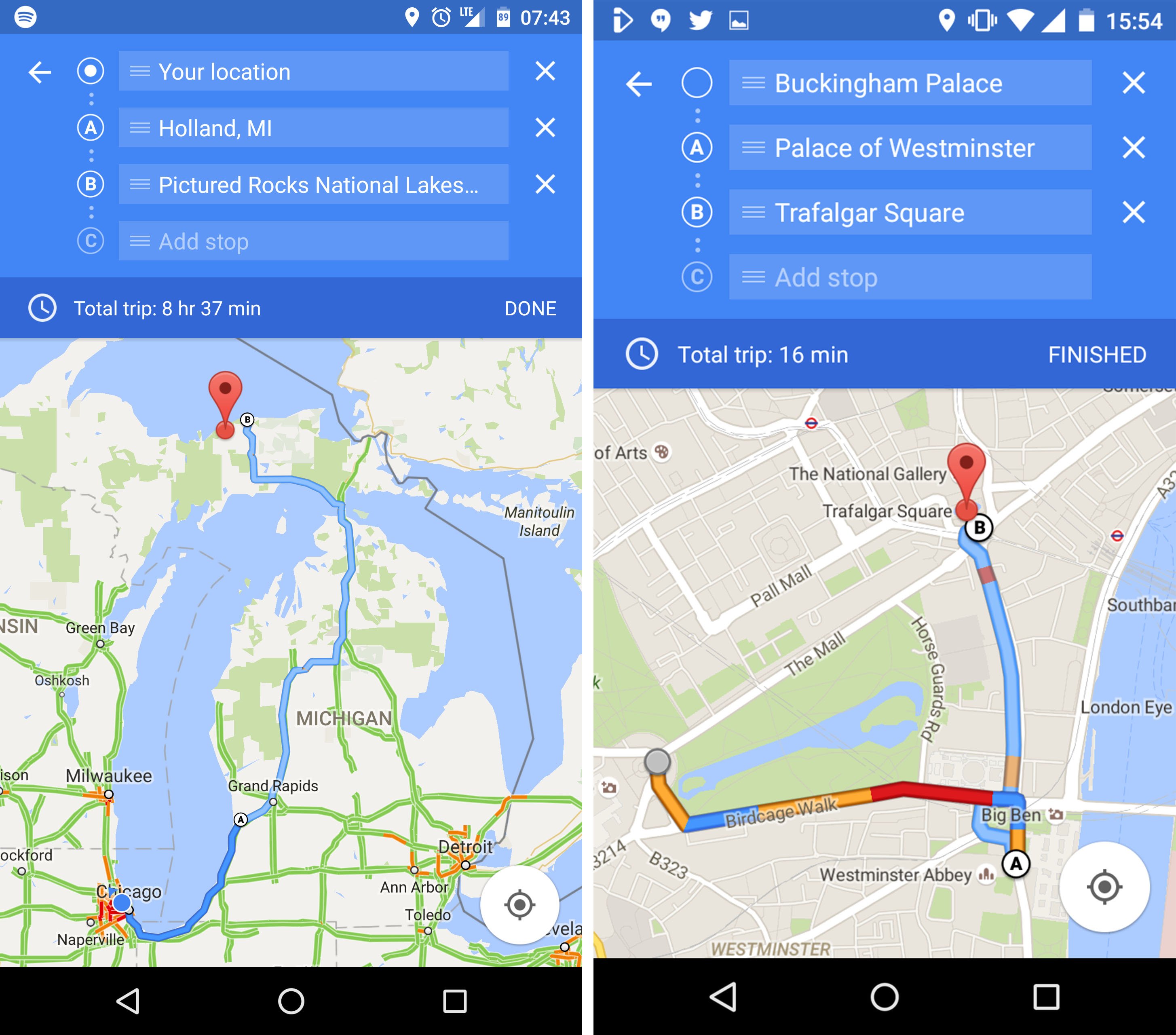Google Maps Etapes Itineraires 