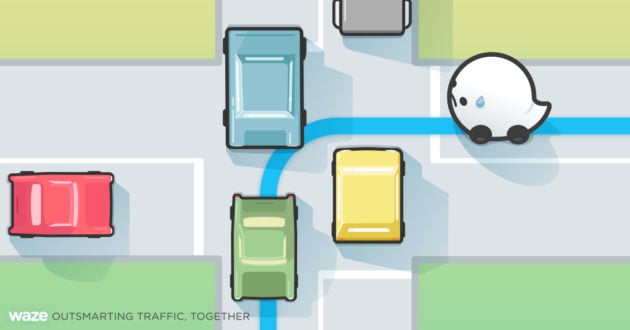 Waze difficult intersections