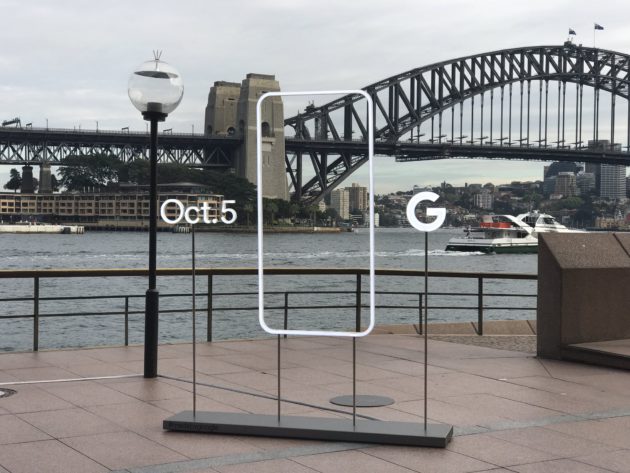 Google Pixel 4 octobre australie pub