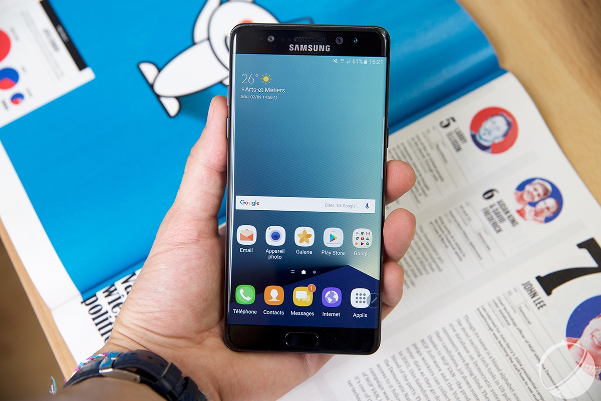 Voici les premières images du nouveau Samsung Galaxy Note 7