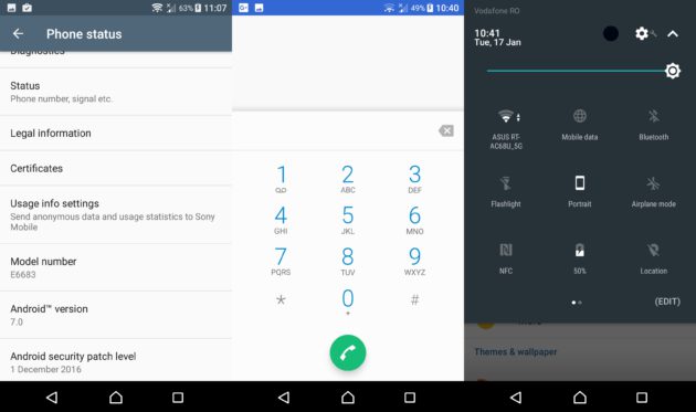 Android 7.0 Nougat arrive sur le Sony Xperia Z5 en Europe