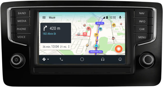 Waze sur Android Auto