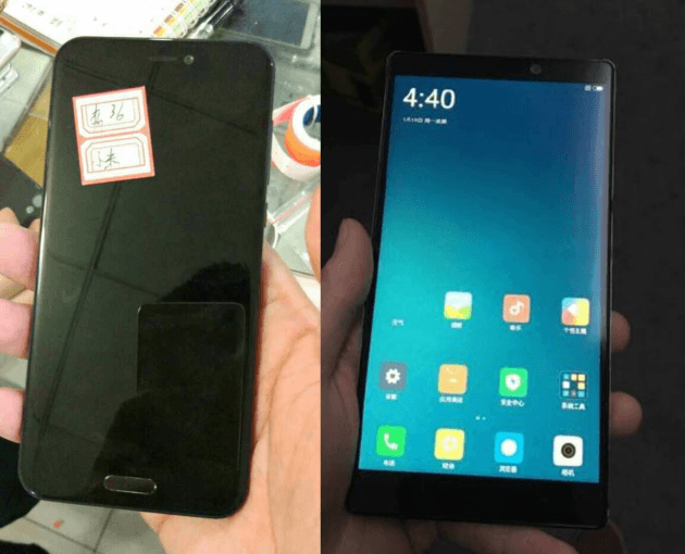 Xiaomi Mi 6 protype vs dernier leak