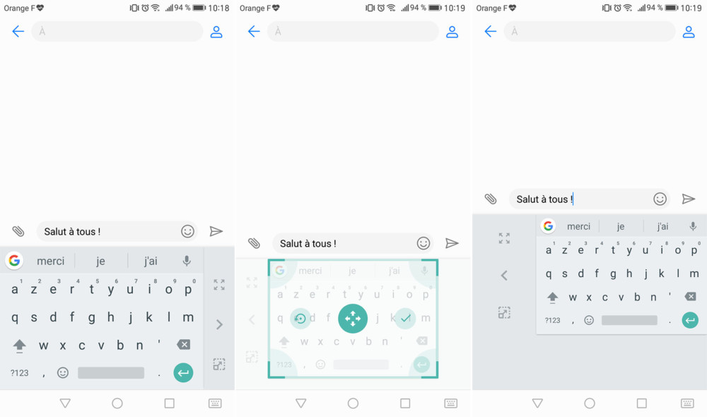 Gboard : la nouvelle version du clavier Google facilite le contrôle du curseur et le copier-coller