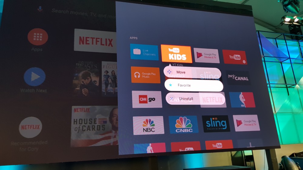Quelles nouveautés pour Android TV sur Android O ?